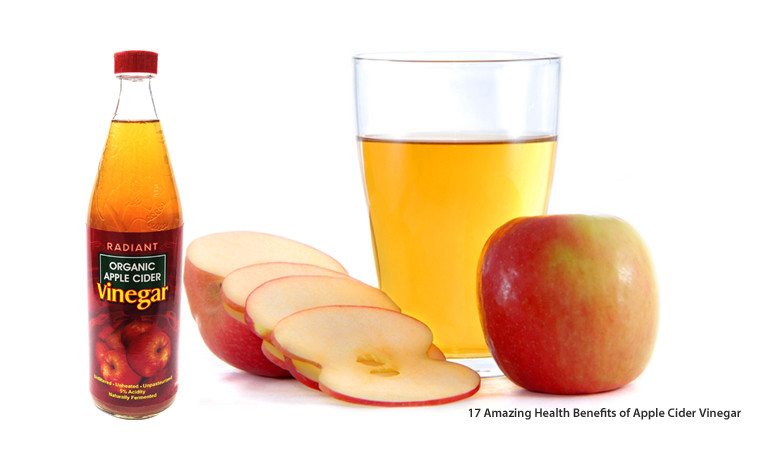 17 Beneficios para la salud asombrosas de vinagre de sidra de manzana (ACV)