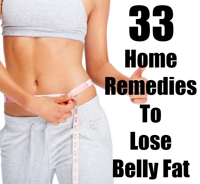 33 Remedios caseros para perder grasa del vientre