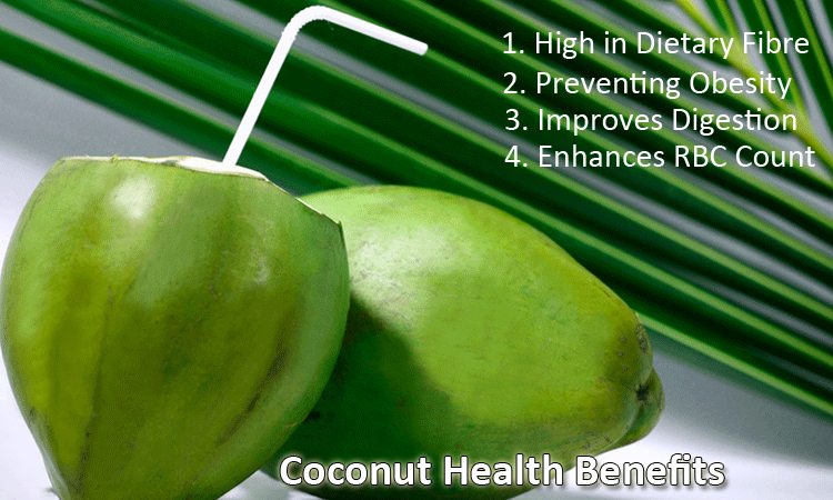 5 Beneficios de Salud de coco