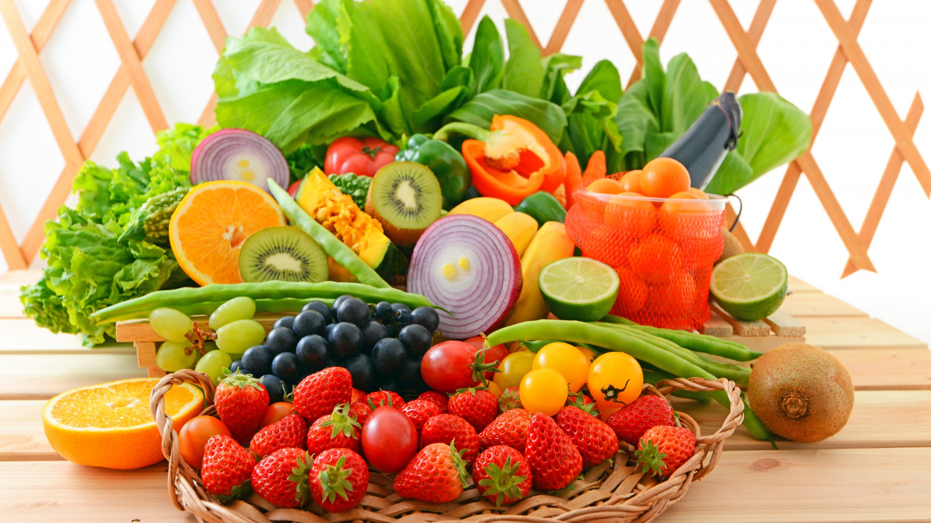 Frutas, verduras y hierbas