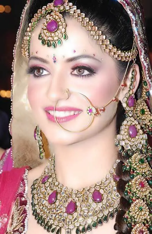 Punjabi look de novia