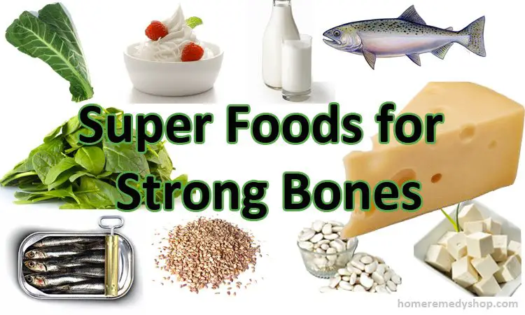 10 Super Alimentos para huesos fuertes