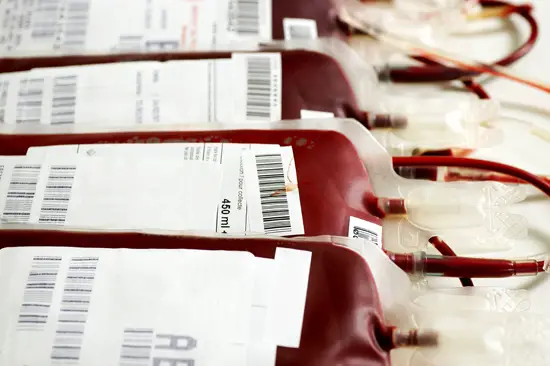 reacciones de transfusión de sangre