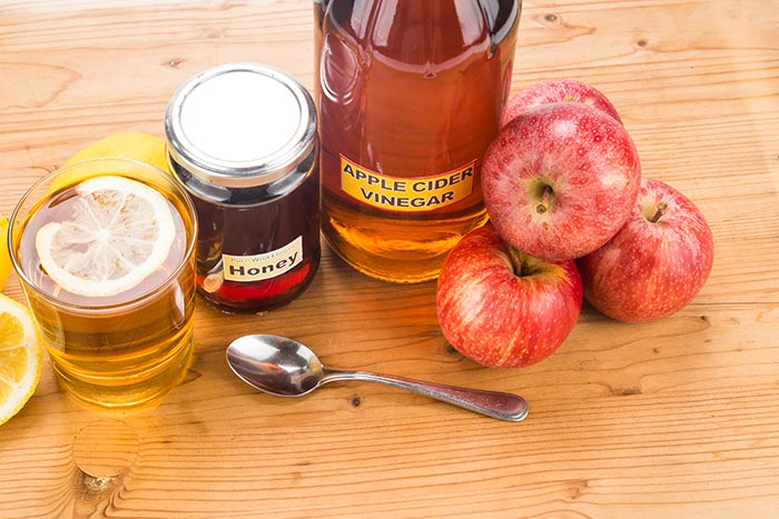 vinagre de sidra de manzana y pérdida de peso de miel