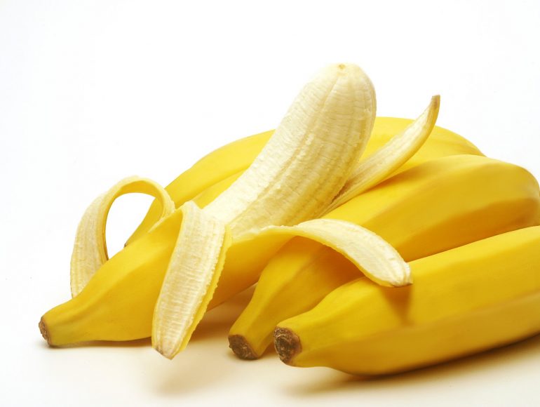 plátano antes del entrenamiento