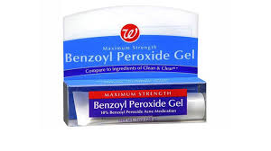 peróxido de benzoilo para el acné