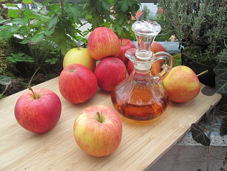 vinagre de sidra de manzana para el acné