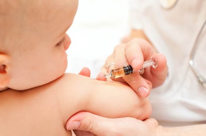 Tabla de vacunación para bebés en India